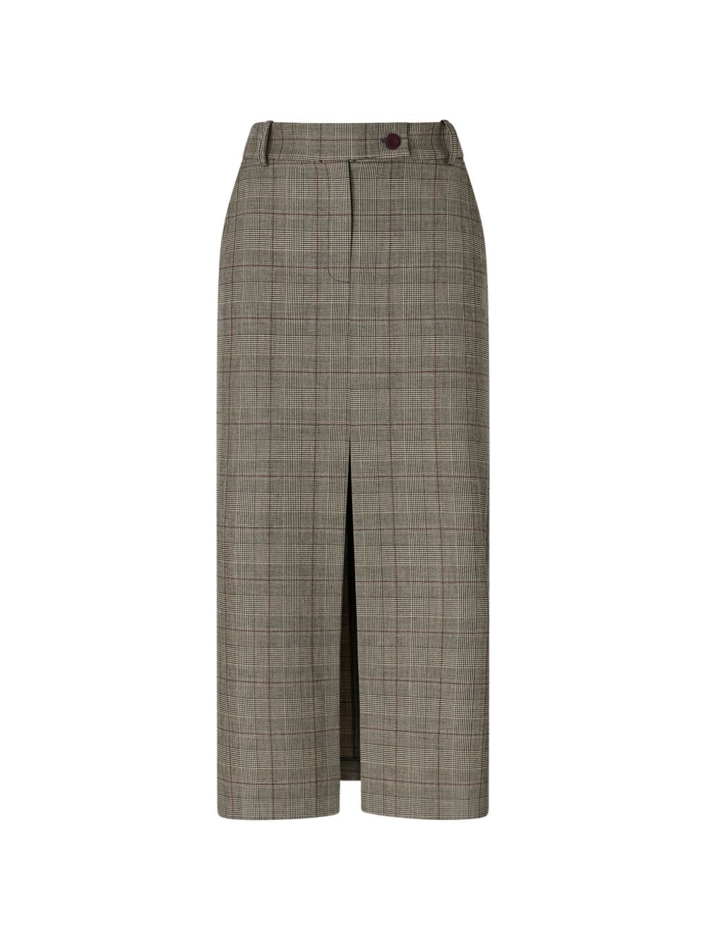 Pinko 107448 gonna lunga beige bordeaux nero