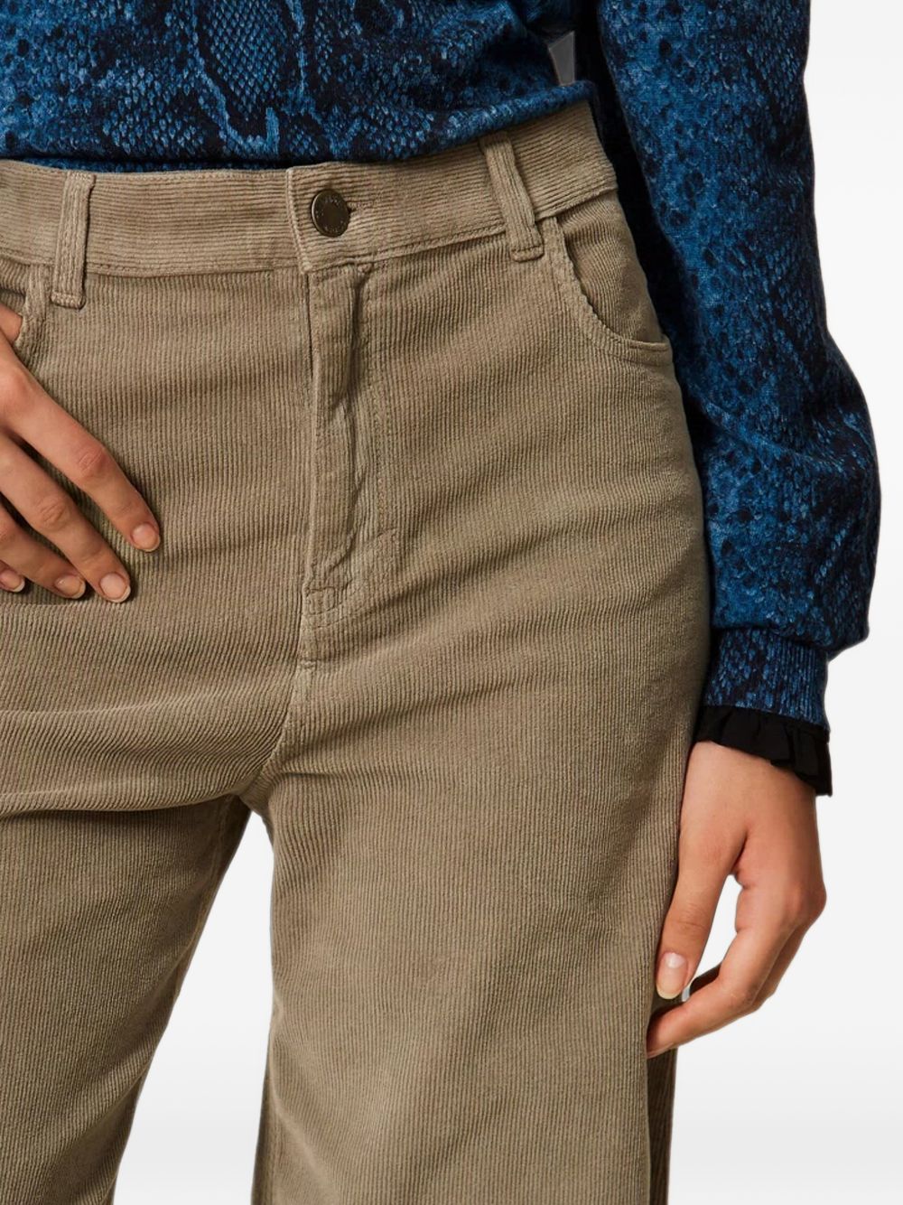 Twinset 262TT2362 pantaloni mastice donna