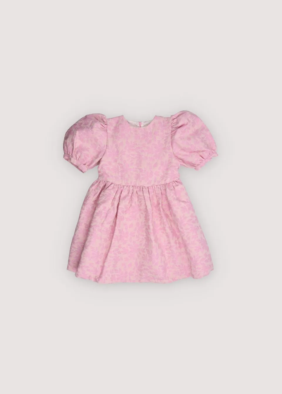 The New Society Freesia Jacquard vestito bambina 6 anni rosa