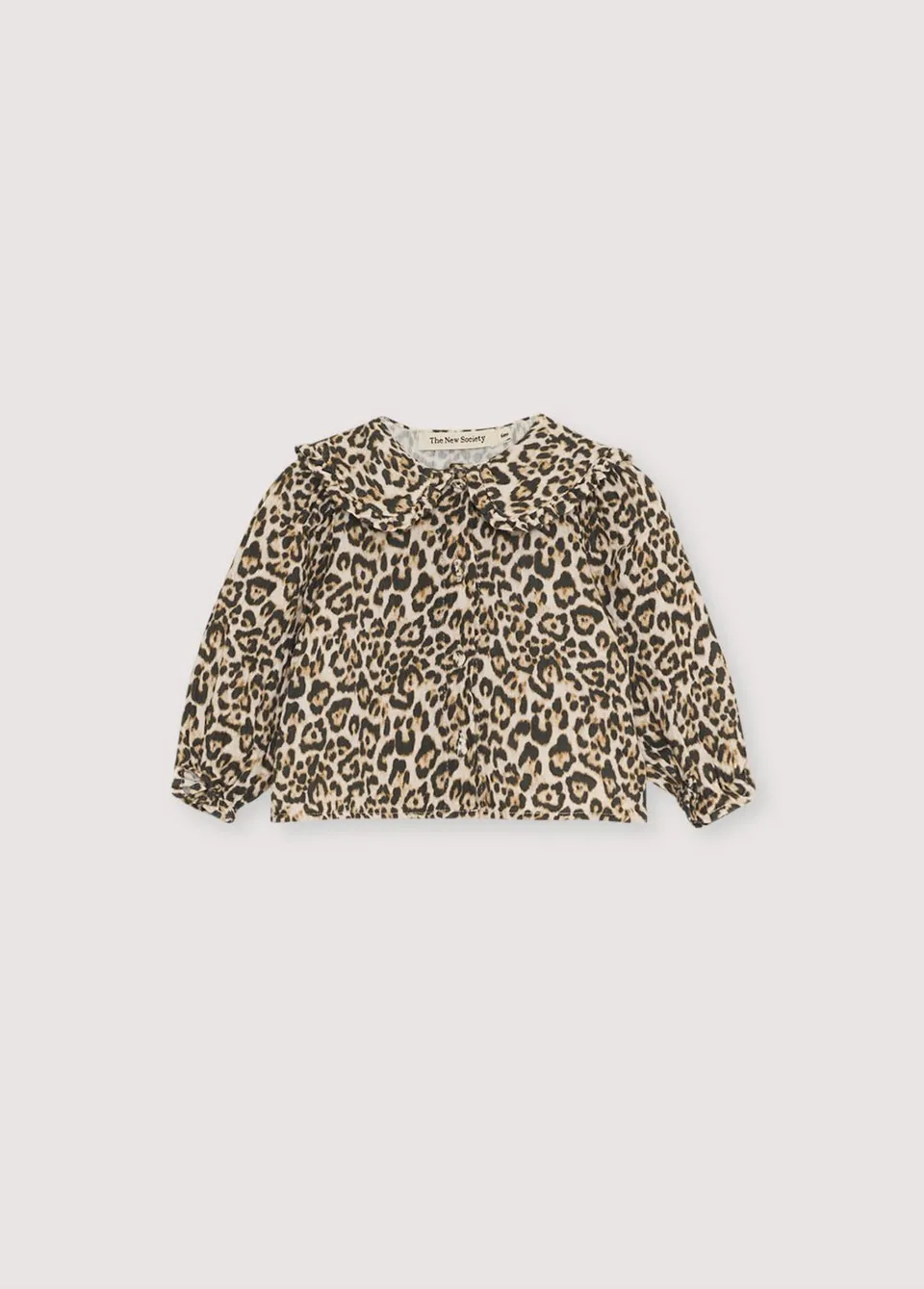 The New Society Nelia camicetta 6 mesi leopardo