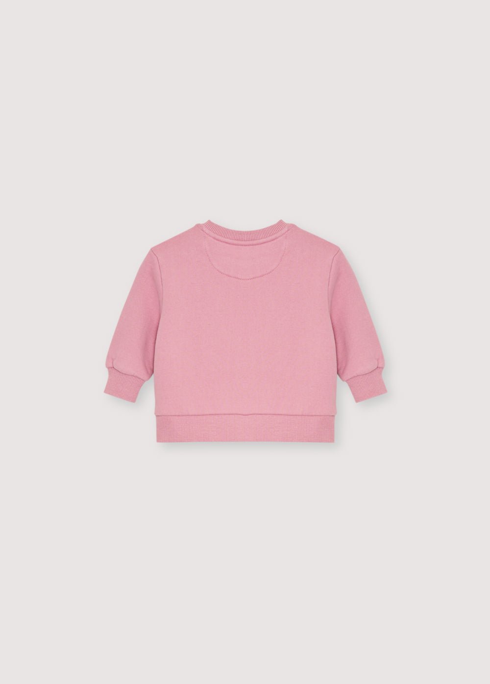 The New Society TNS Logo felpa rosa 6 mesi in cotone