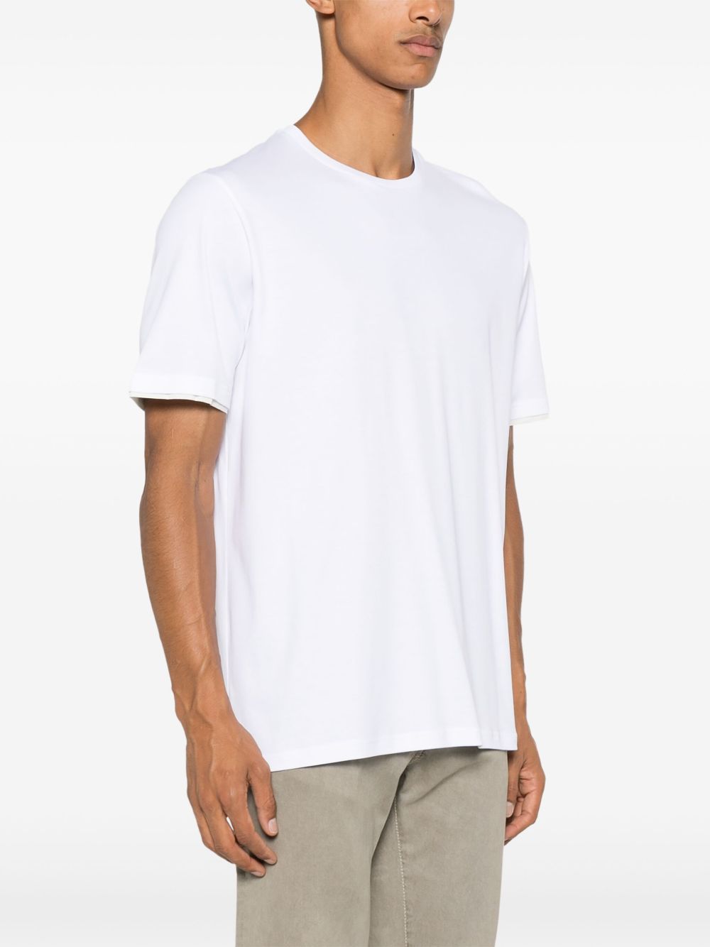 Herno JG00031UR t-shirt uomo bianca