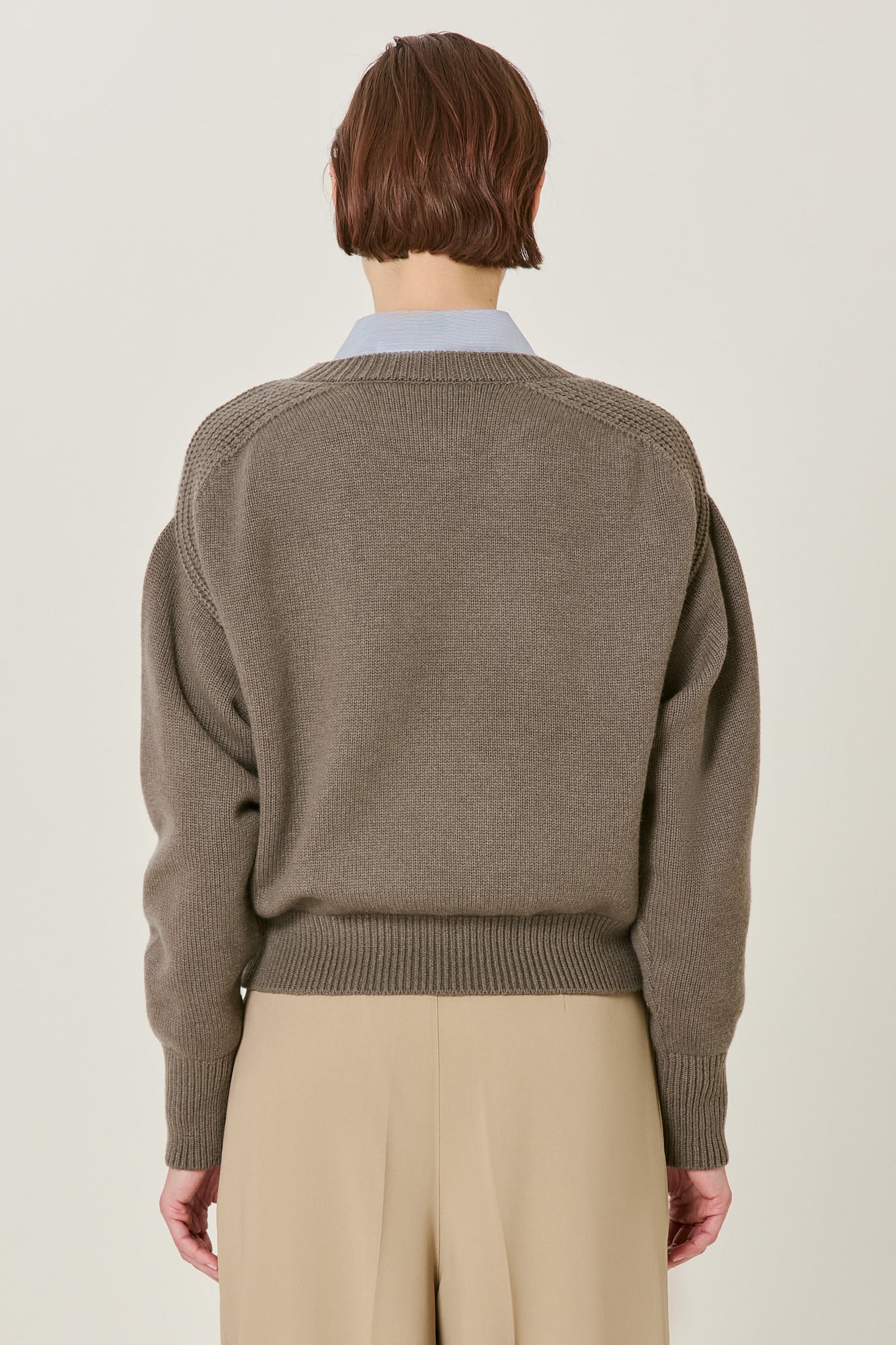 Sa Su Phi maglione girocollo cashmere avorio