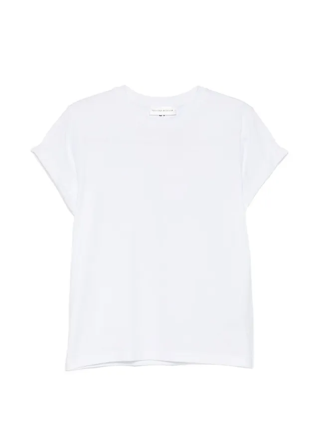 Victoria Beckham 1226JTS007471A t-shirt donna bianca