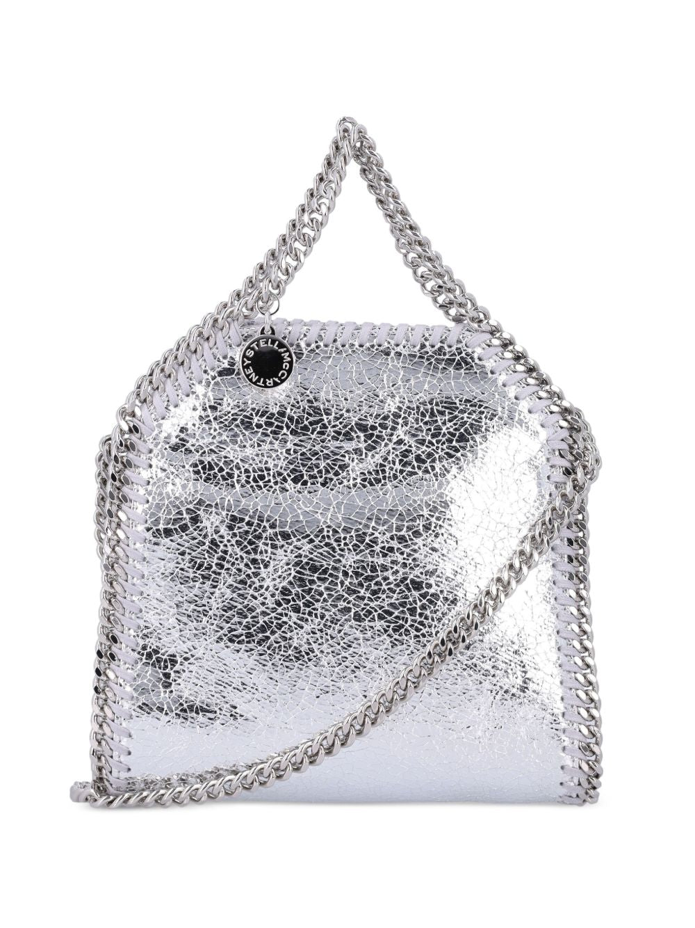 Stella McCartney 391698 borsa a mano argento