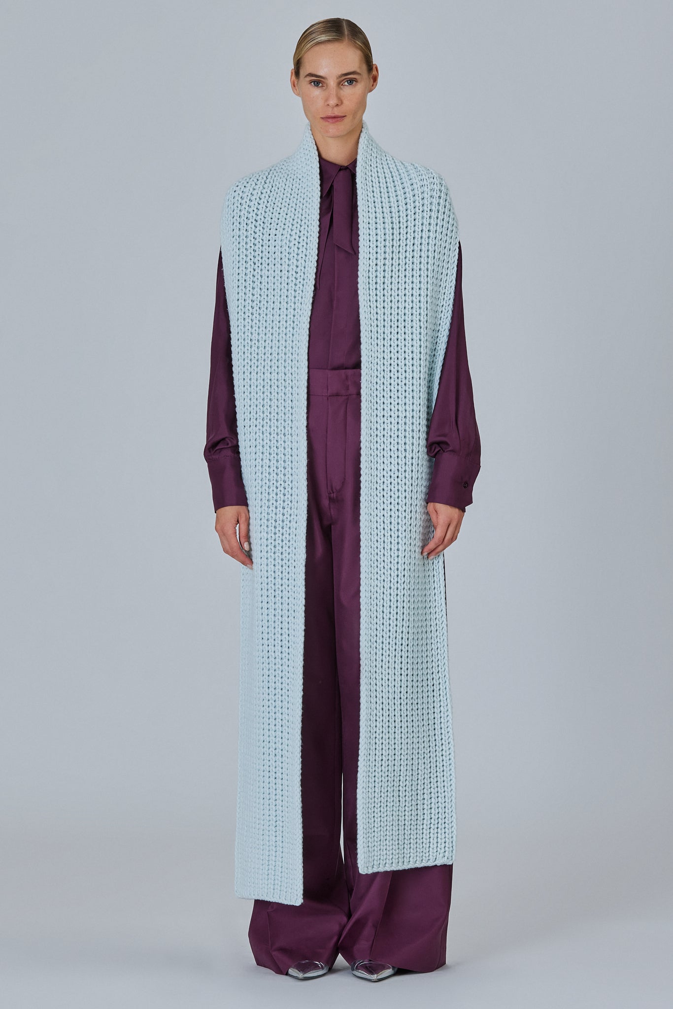 Sa Su Phi Chunky sciarpa cashmere lunga
