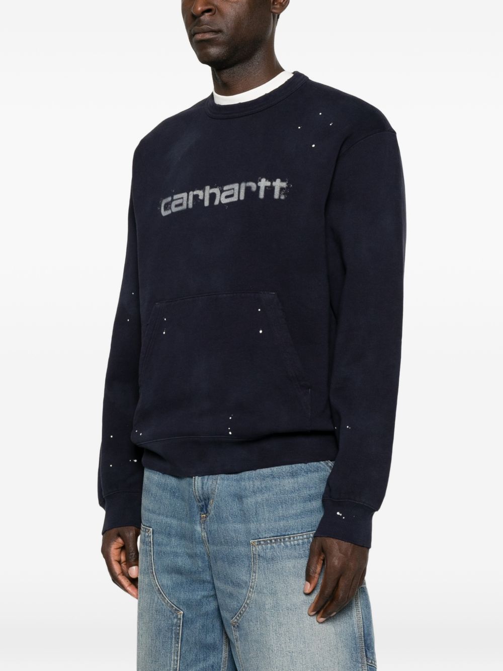 Carhartt I036899 felpa Dark Navy uomo