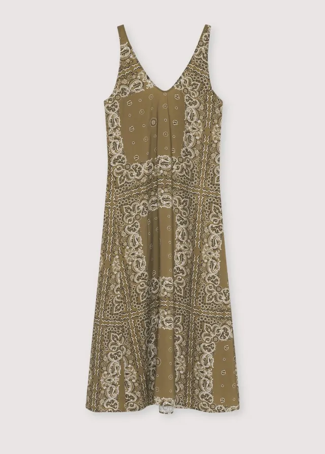 The New Society Waterlily vestito donna bandana lyocell ampio