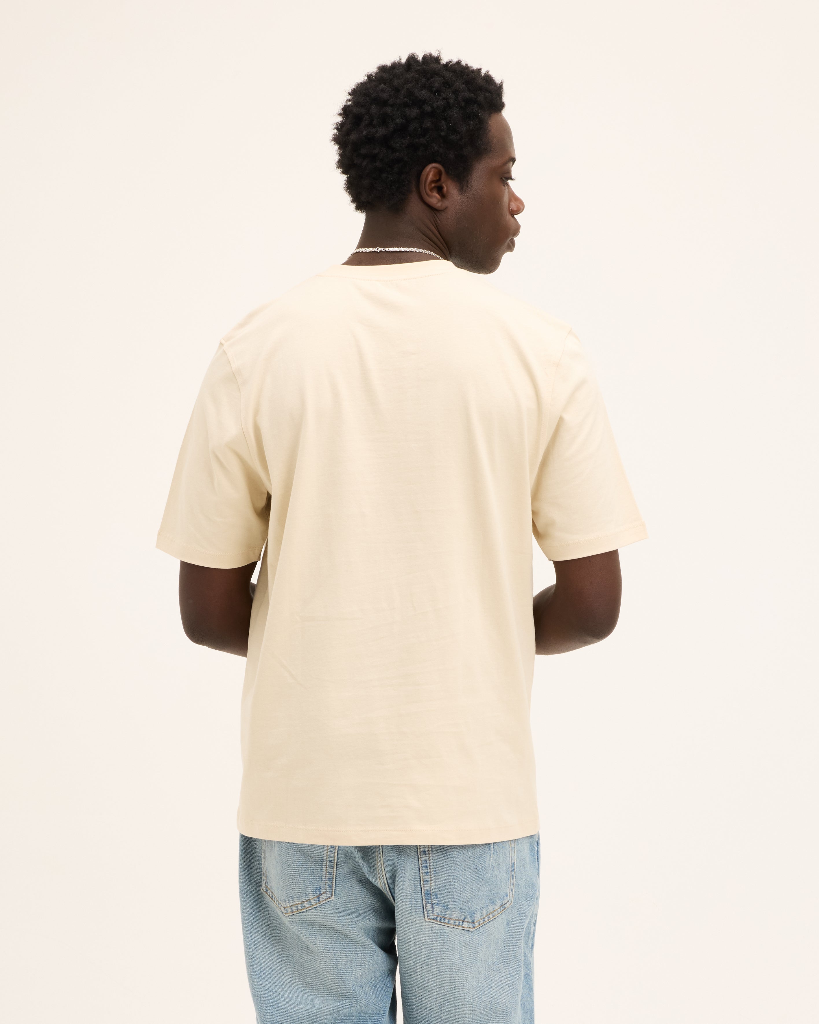 GOODPEOPLE Oscar Artwork t-shirt cotone off white