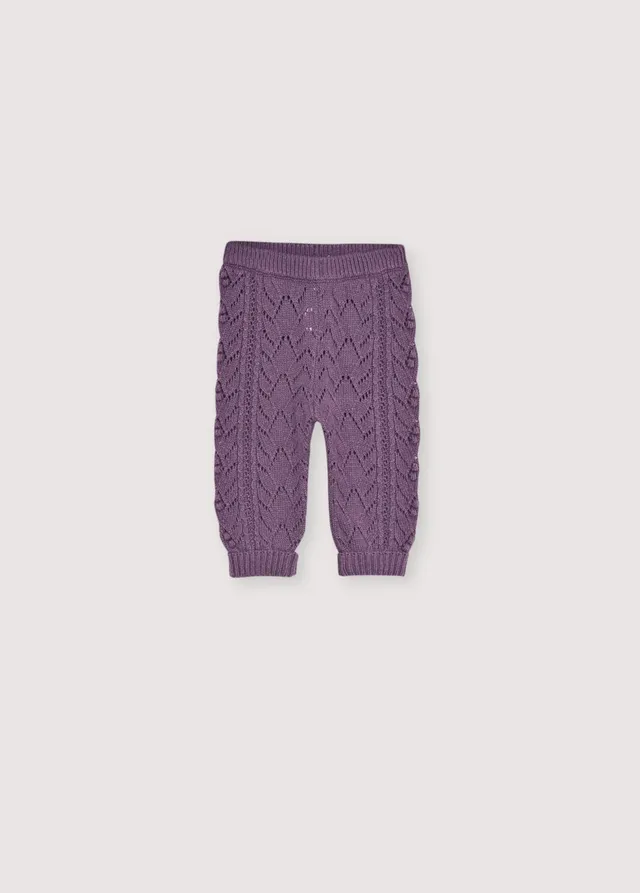 The New Society Lila leggings Grape Bliss bebè cashmere