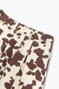 The New Society Dakota gonna bimba Cow Print denim cotone
