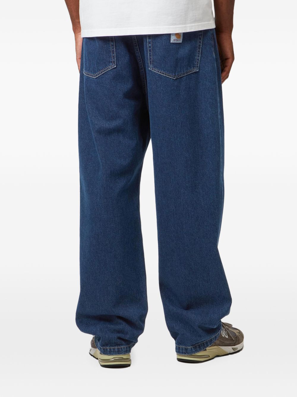 Carhartt I030468 Blue Stone Washed jeans uomo blu