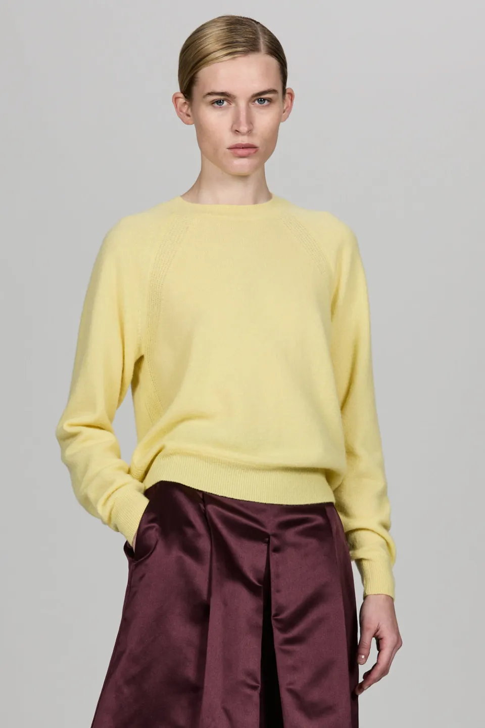 Sa Su Phi Round Neck maglione girocollo nuage