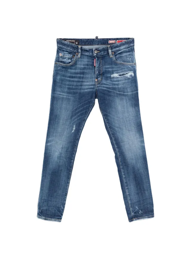 Dsquared2 S74LB1927 jeans uomo blu denim