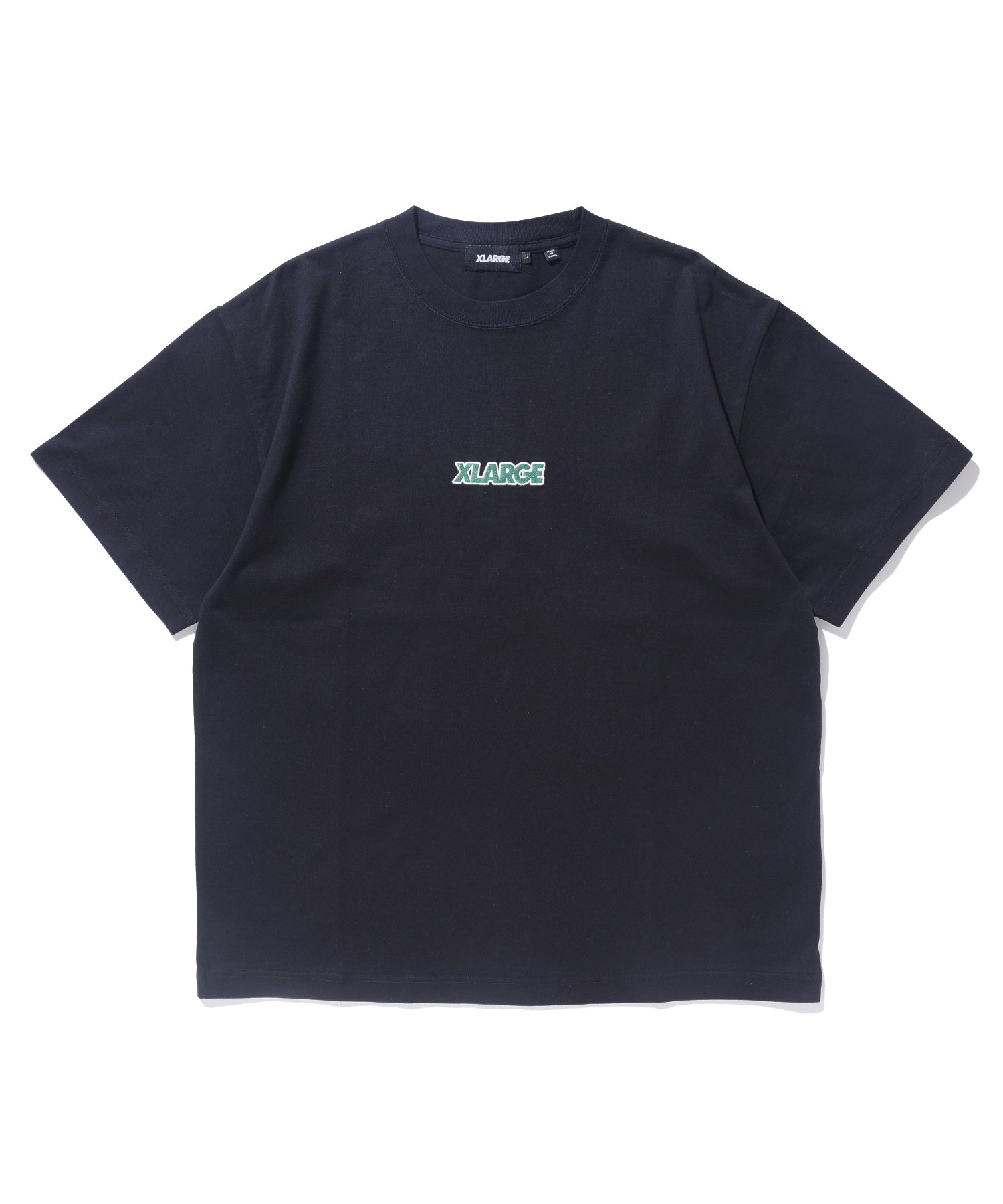 X-Large Standard Logo T-shirt manica corta blu ricamo