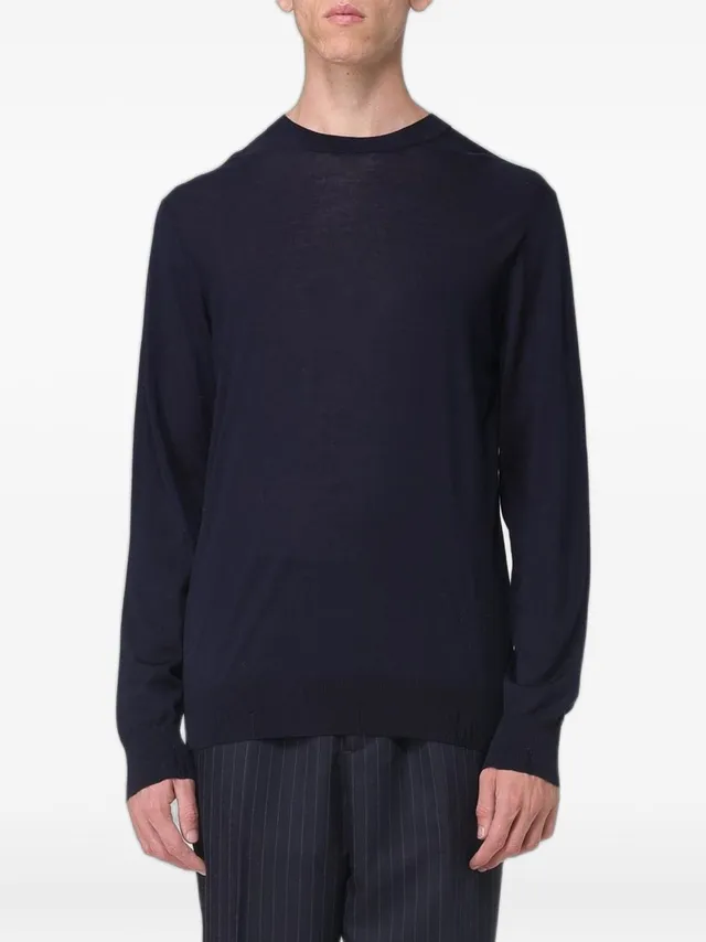 Golden Goose GMP00947 maglia uomo blu navy