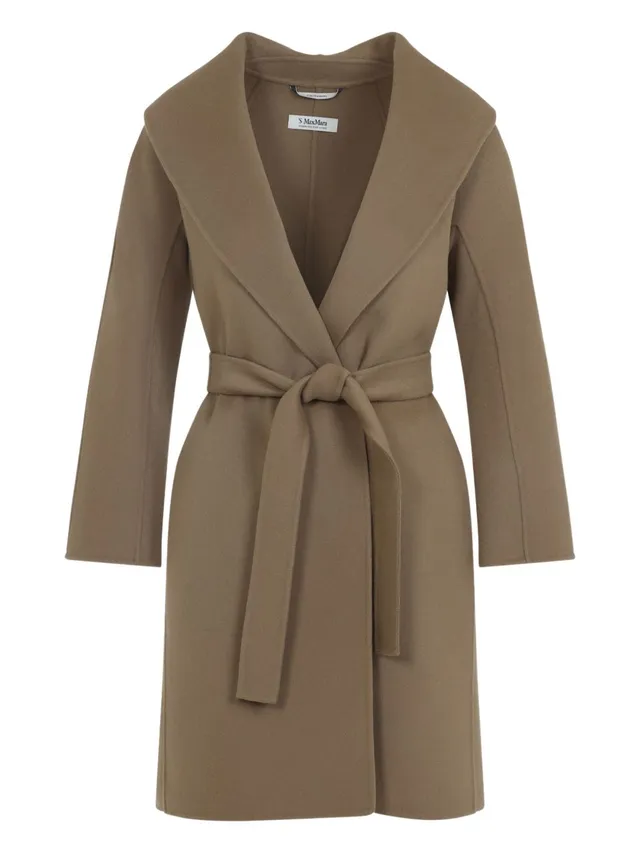 S Max Mara Messi 2529016061600 cappotto marrone donna