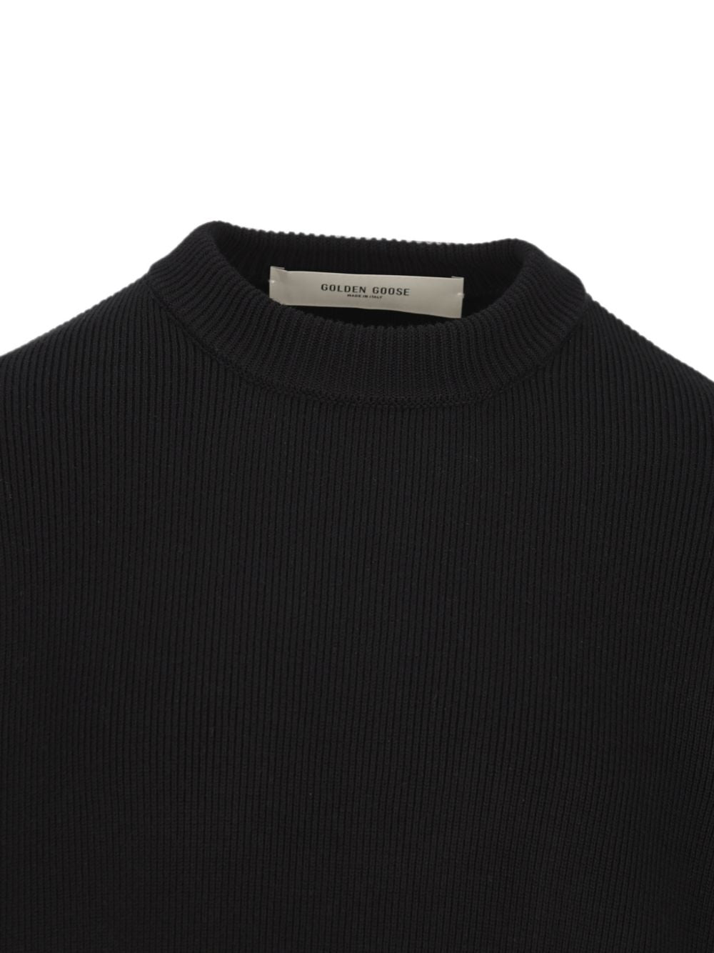 Golden Goose GMP00841 felpa nera uomo taglia vera