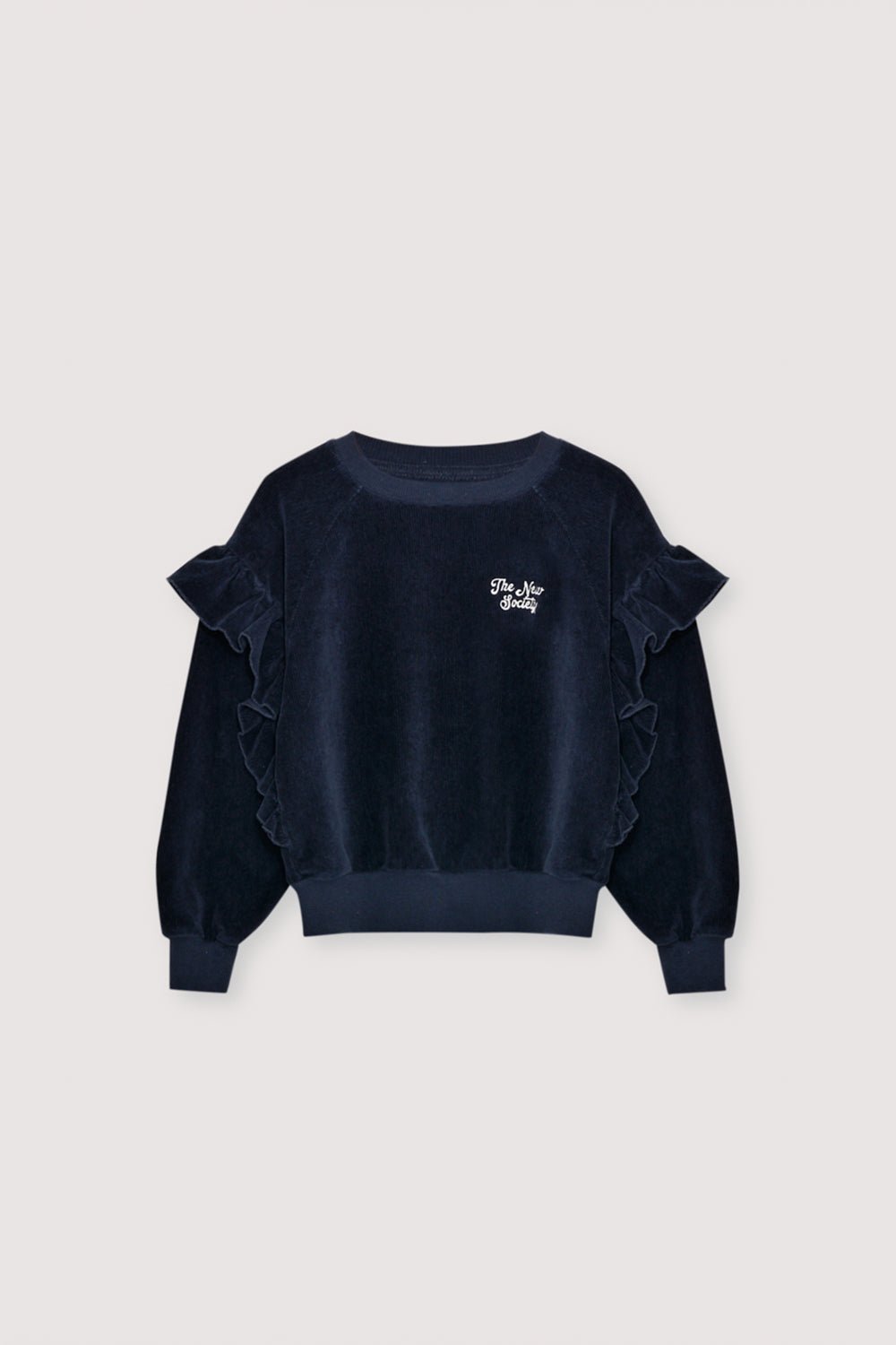 The New Society Clau felpa blu 6 anni in cotone