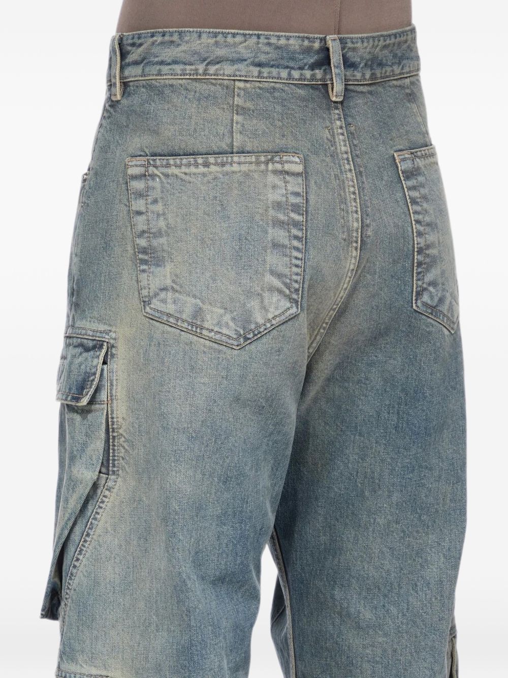 DRKSHDW DU02F6361 jeans uomo mineral indigo