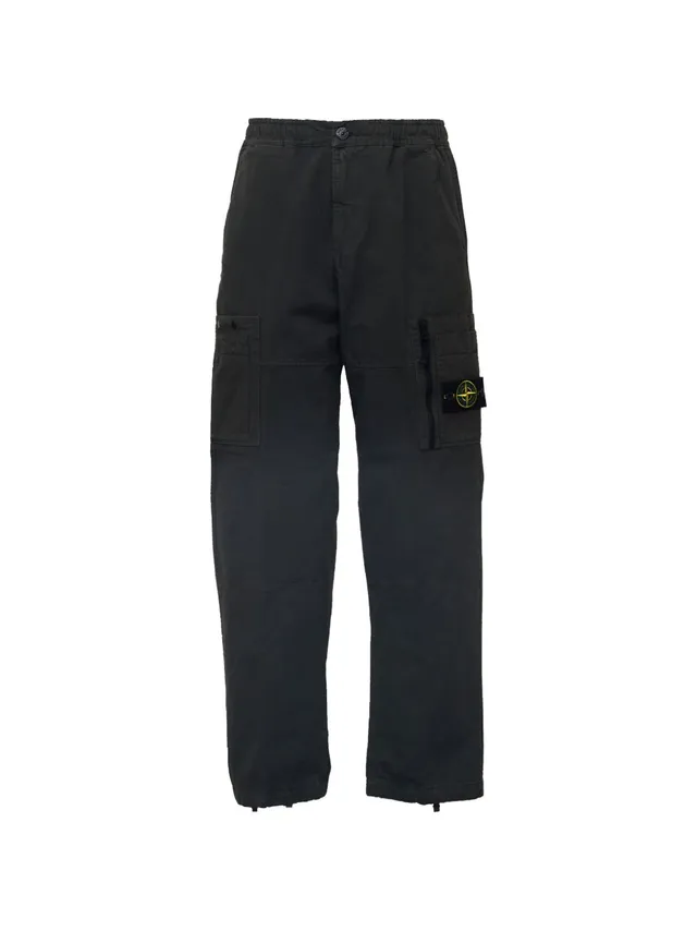 Stone Island L2S153100015 pantaloni jeans coal grey