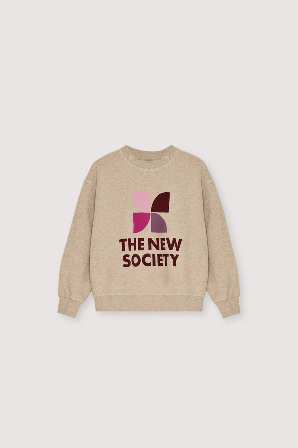 The New Society Logo felpa Moonlight Vigore cotone