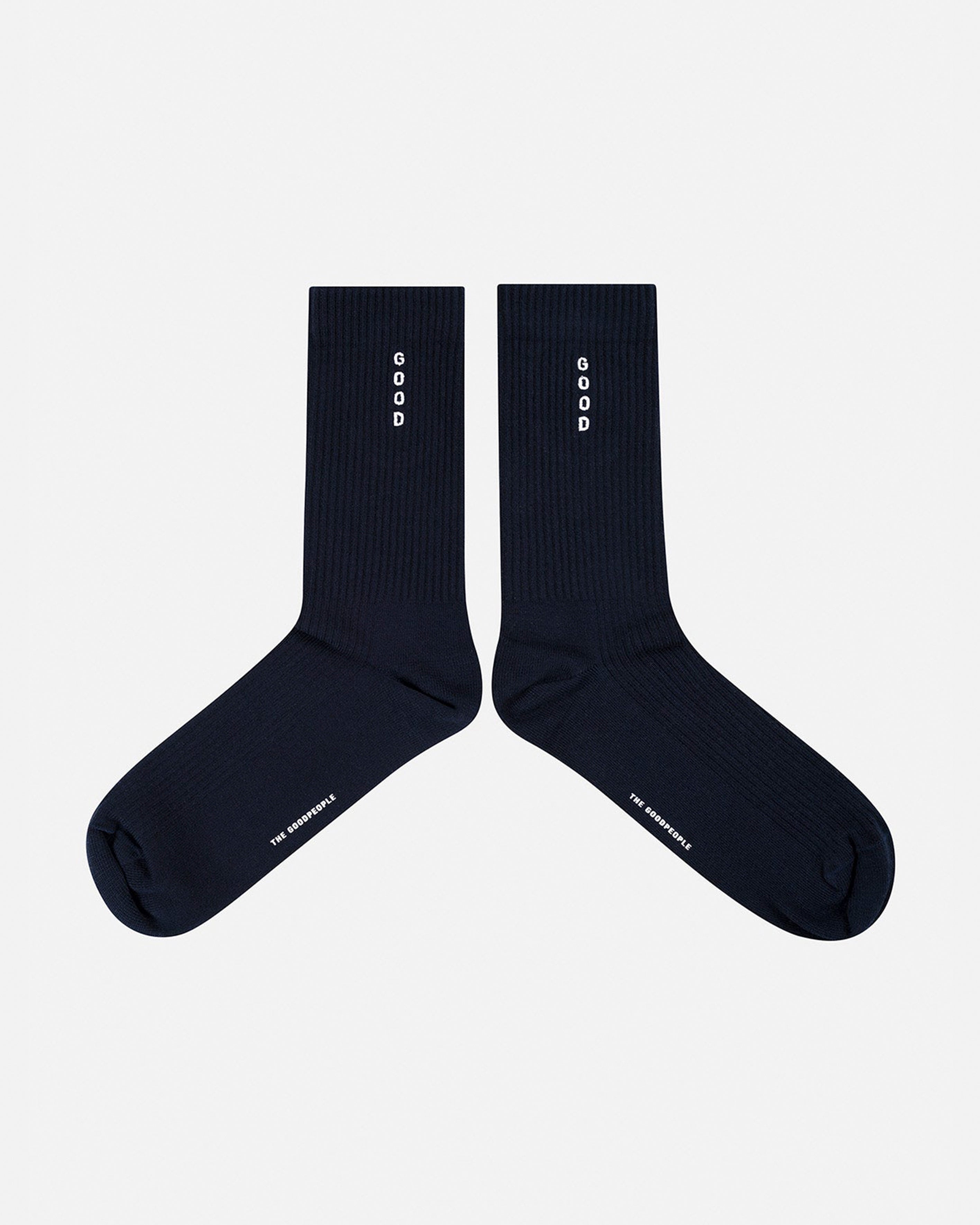 Goodpeople Xoto calzini cotone blu navy