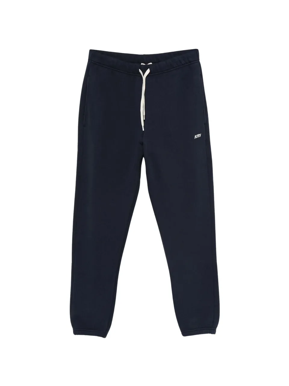 Autry SPPM pantaloni tuta blu in cotone con coulisse