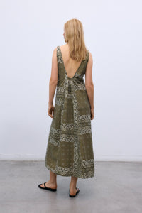 The New Society Waterlily Abito donna bandana lyocell
