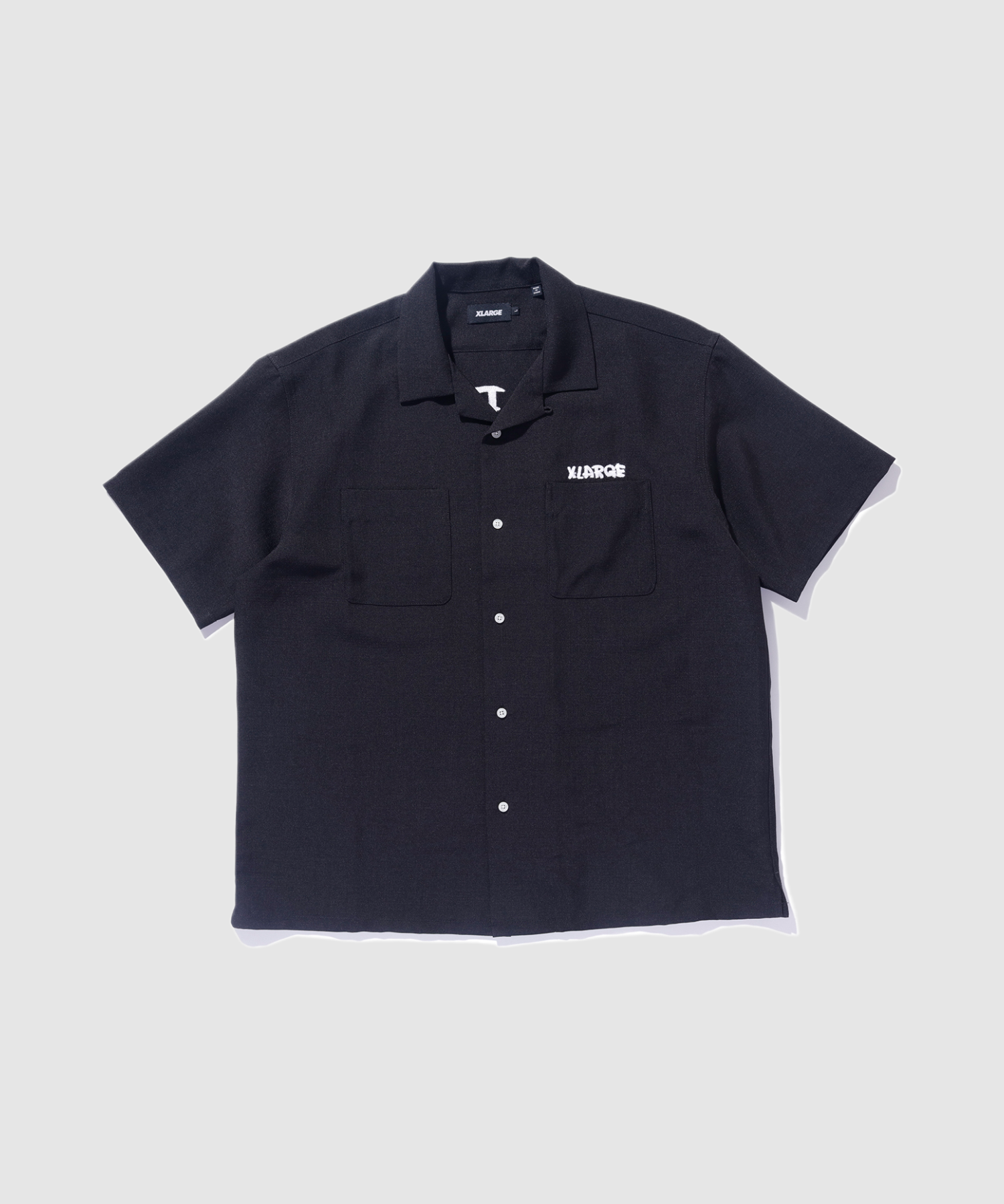 X-Large Drawing OG camicia maniche corte nera cotone