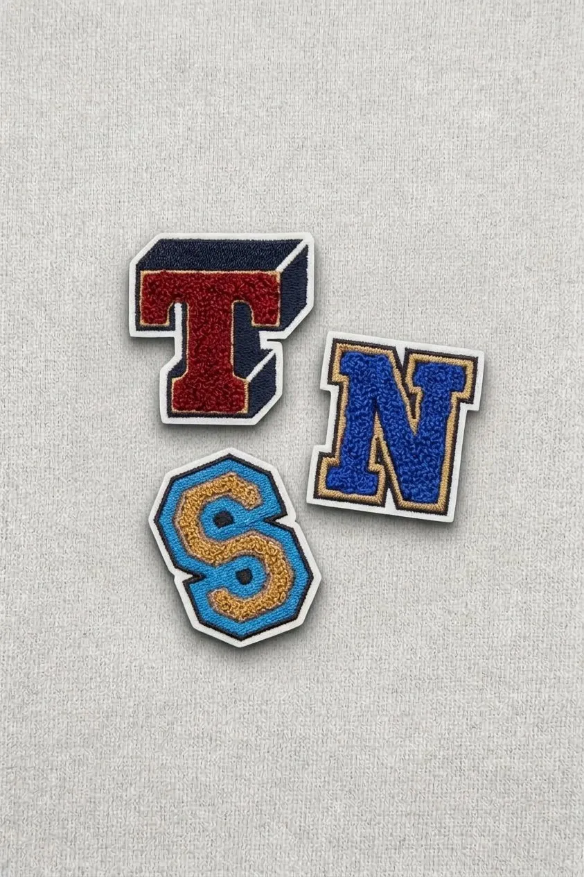 The New Society TNS toppe lettere varsity in cotone