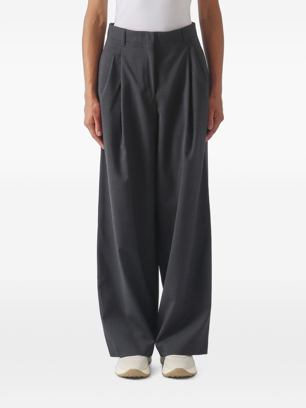 S Max Mara 2629136091600 pantaloni carbone donna