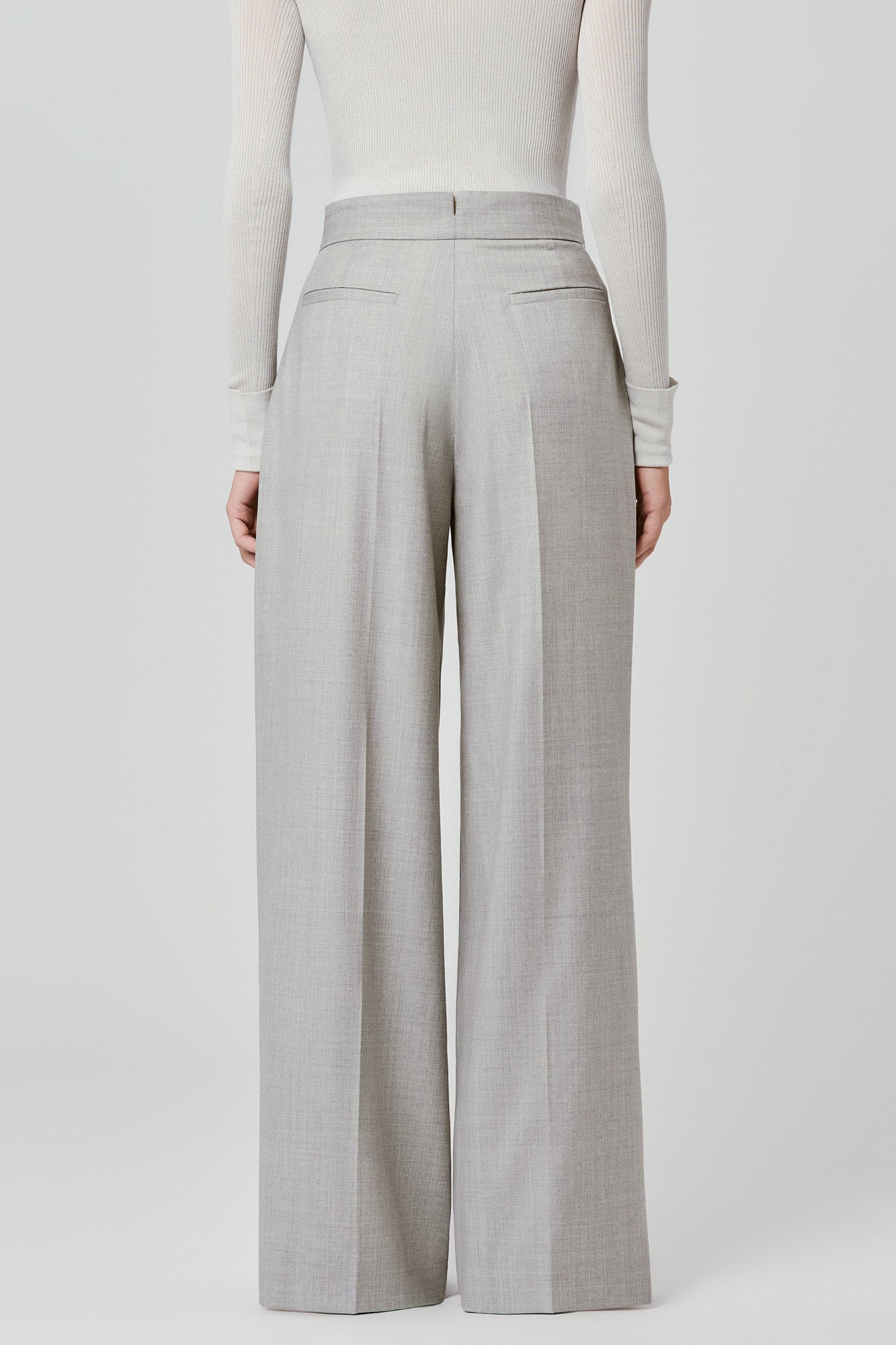 Sa Su Phi Bogart pantaloni grigi taglia 38 lana