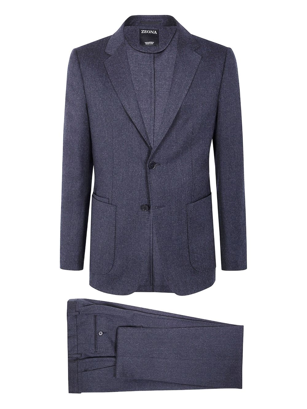 Ermenegildo Zegna 222741A2 completo uomo blu lana