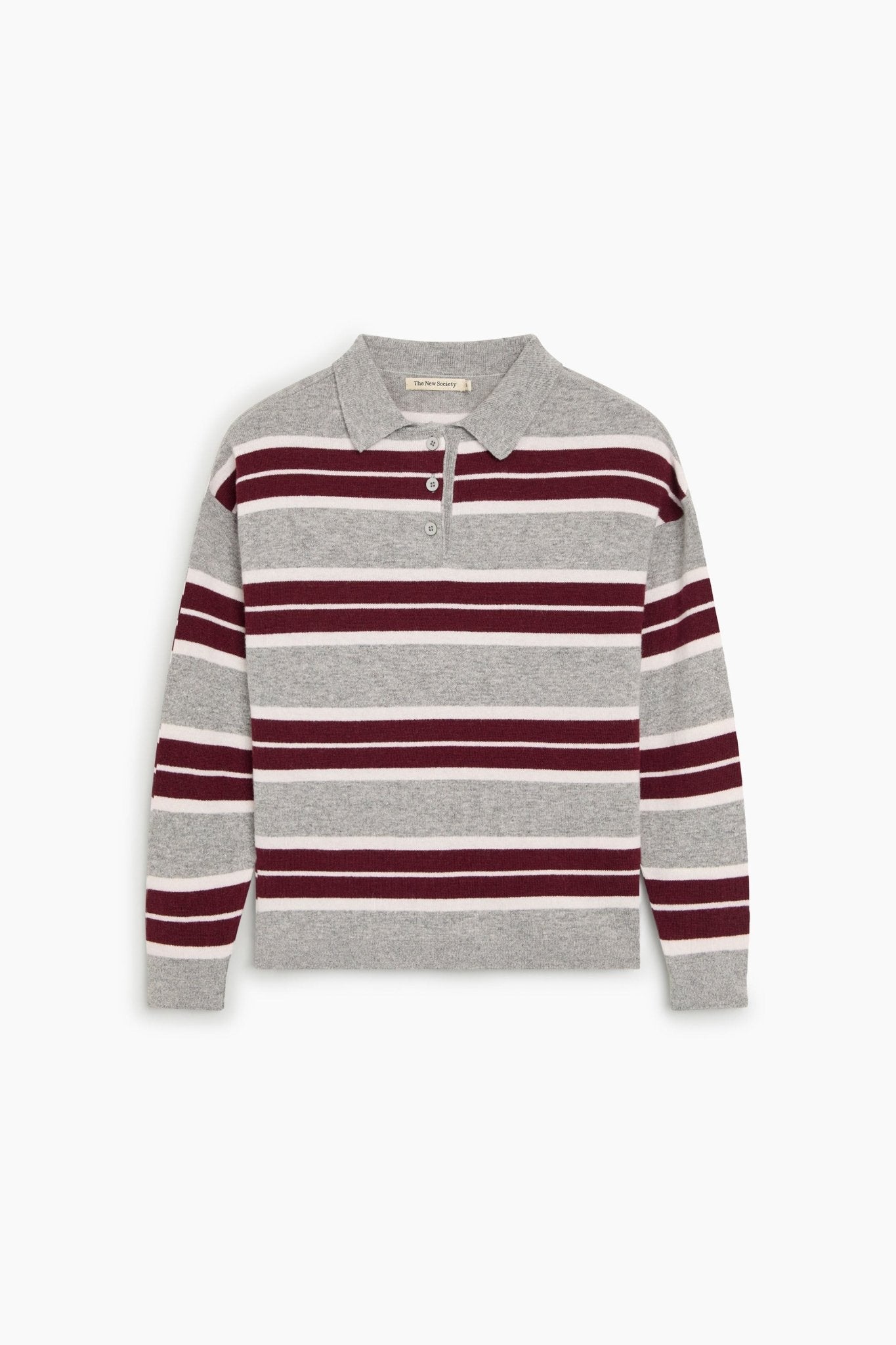 The New Society Spin Polo Teen Maglia Cashmere Riga
