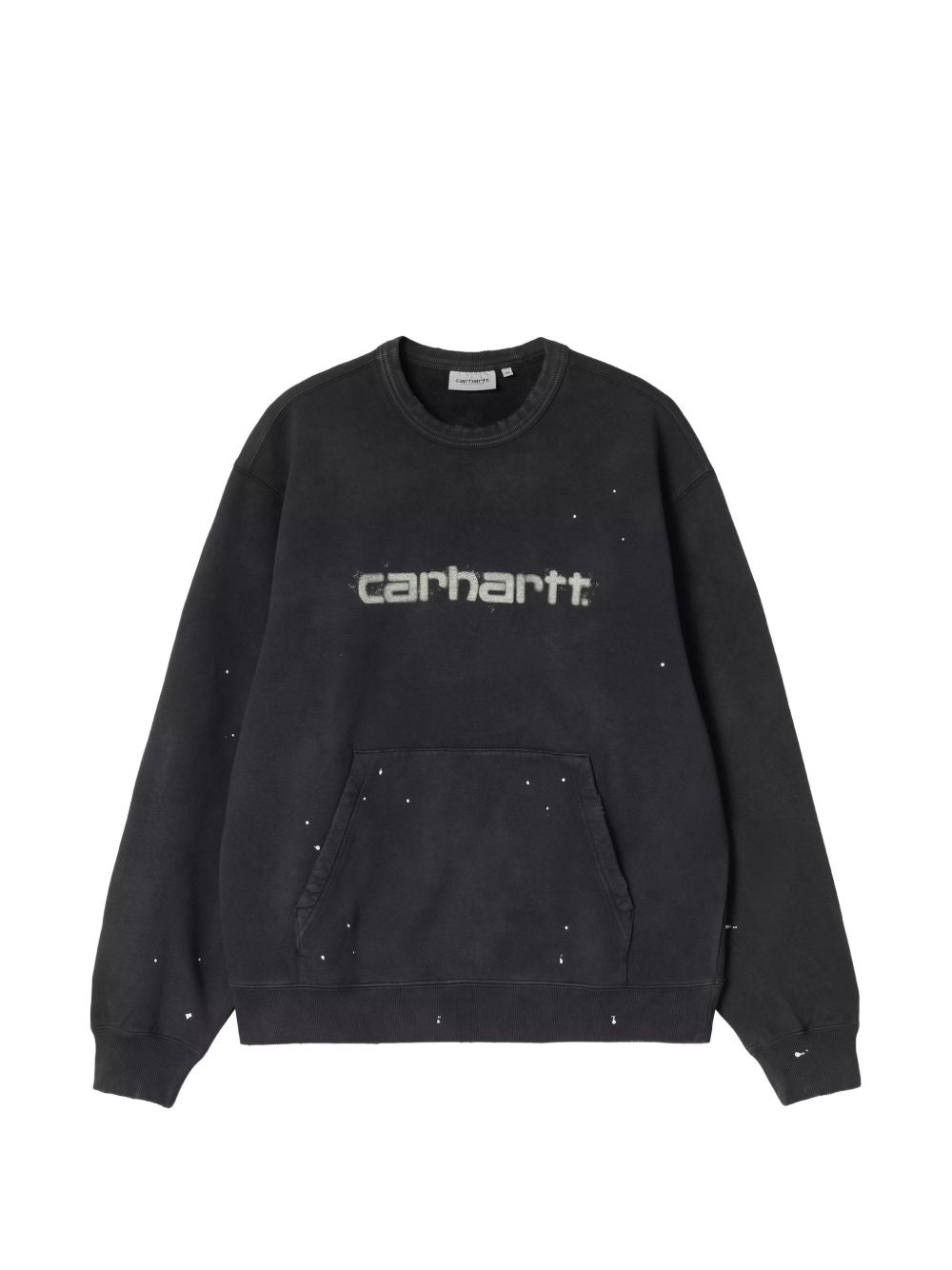 Carhartt I036899 felpa nera cotone uomo