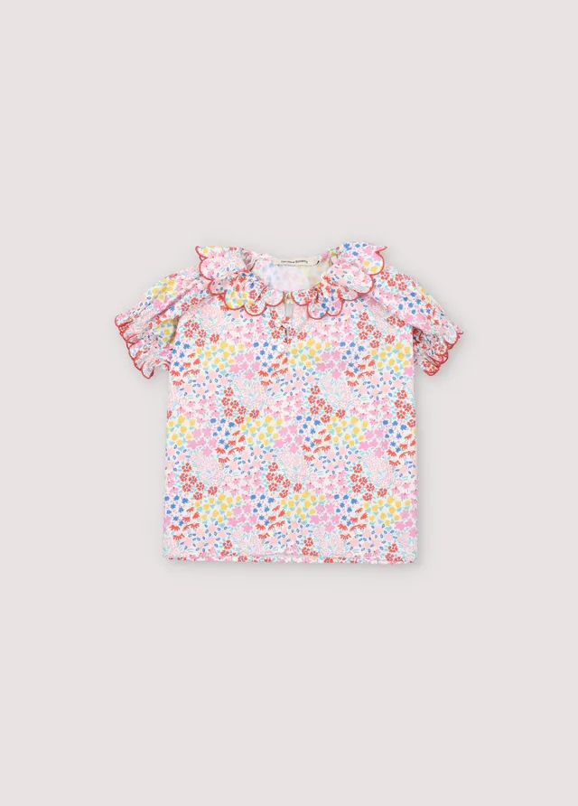 The New Society Greneva Blouse camicia anemone voile 6 anni