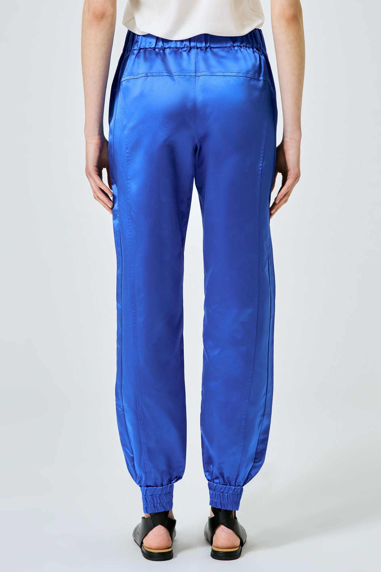 Sa Su Phi Valentina joggers in seta ciano