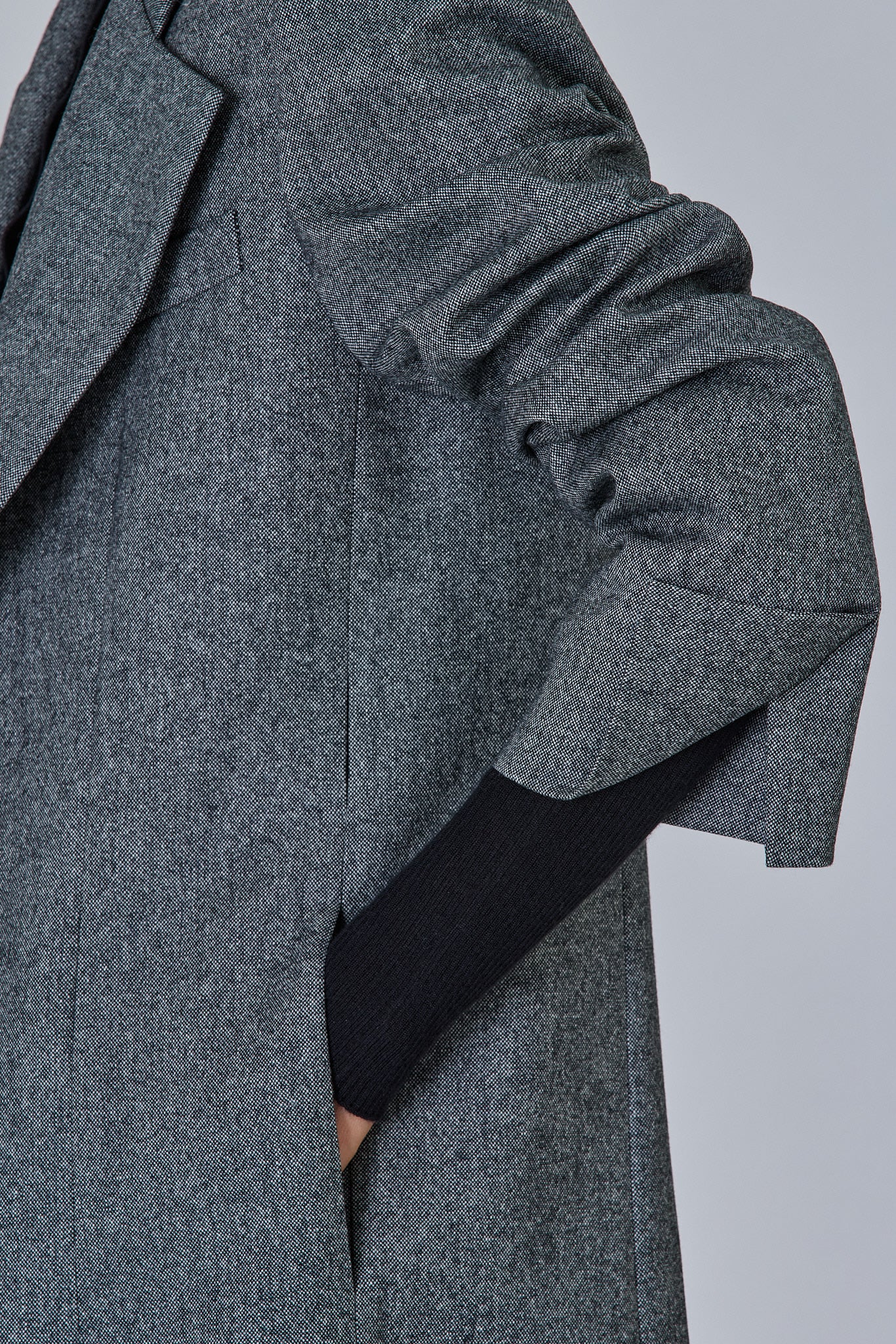 Sa Su Phi Lauren giacca flanella lana cashmere 38
