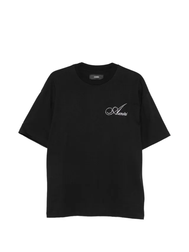 AMIRI AMTOJR1201 t-shirt nero cotone