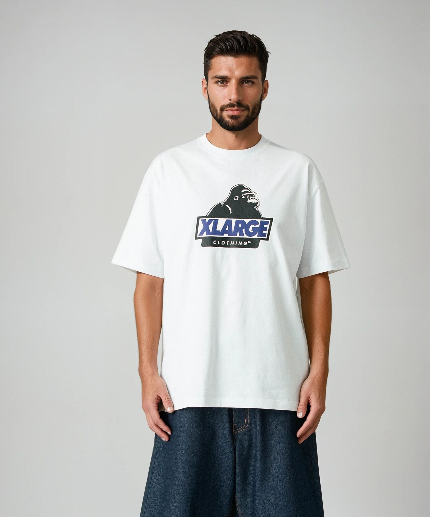 X-Large Slanted OG t-shirt bianca cotone