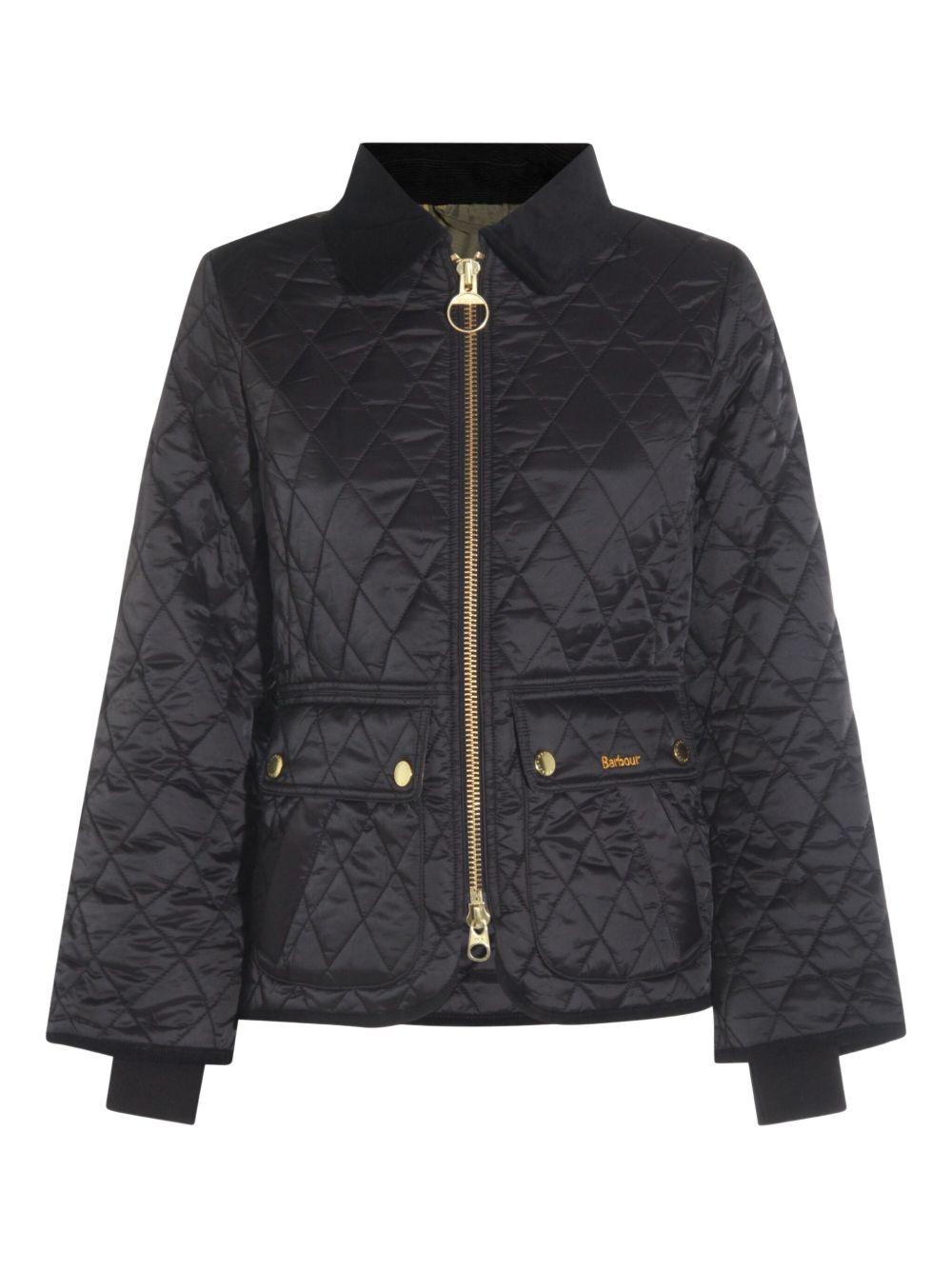 Barbour LQU1765 giubbotto nero donna trapuntato