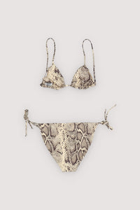 The New Society Nettle Bikini Donna Stampa Nettle Regolabile