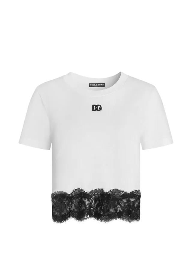 Dolce & Gabbana F8W71Z t-shirt donna bianca