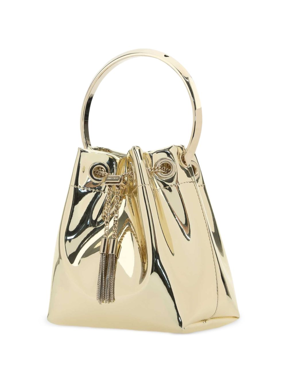 Jimmy Choo Bon Bon borsa a mano gold