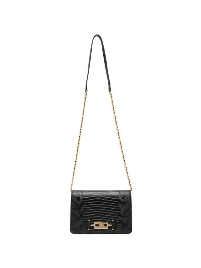 Elisabetta Franchi BS09A66E2 borsa a mano nera