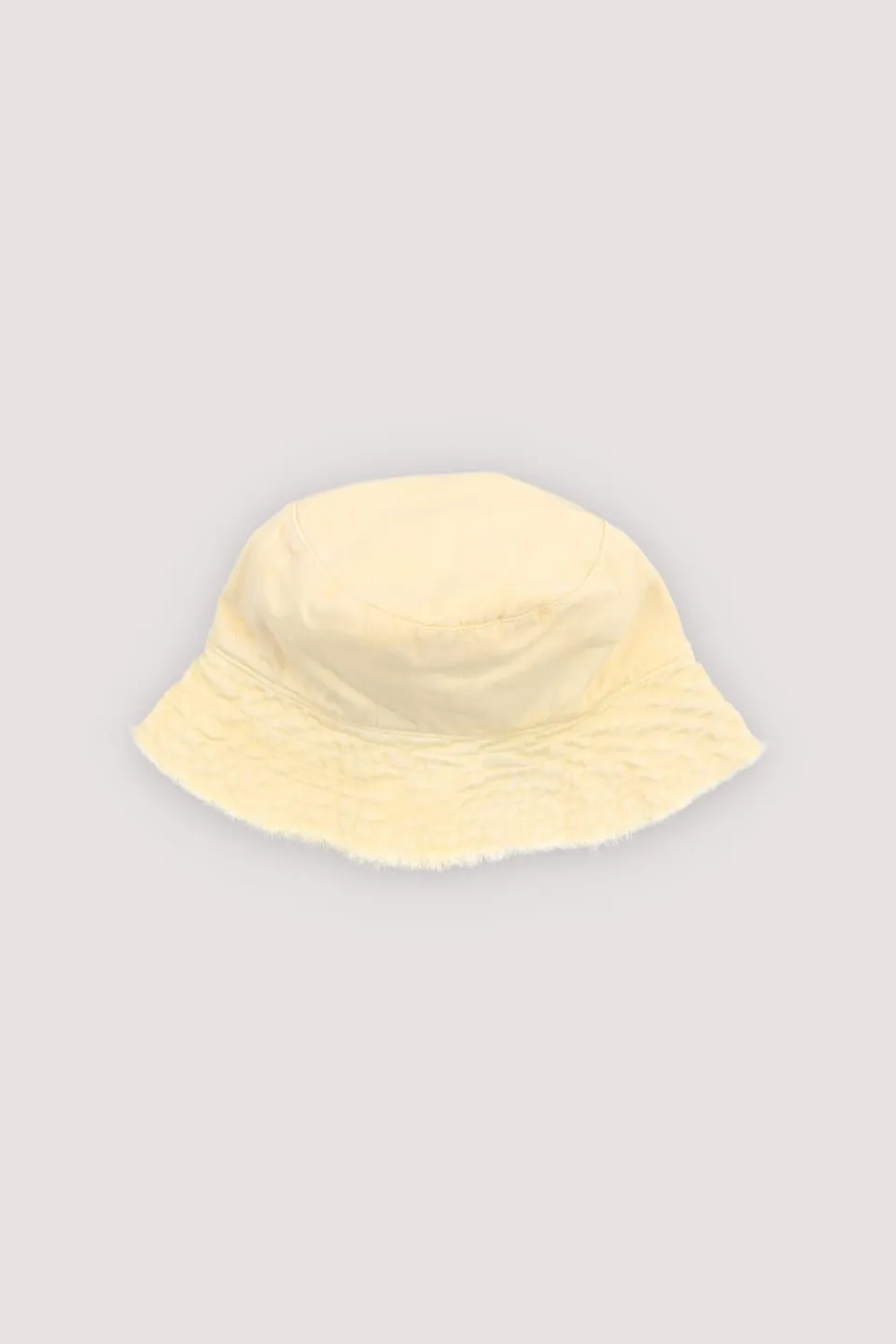 The New Society Bellis cappello bucket Soft Lemon cotone