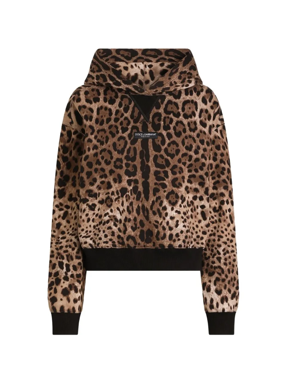 Dolce & Gabbana F9U48T felpa leopard donna
