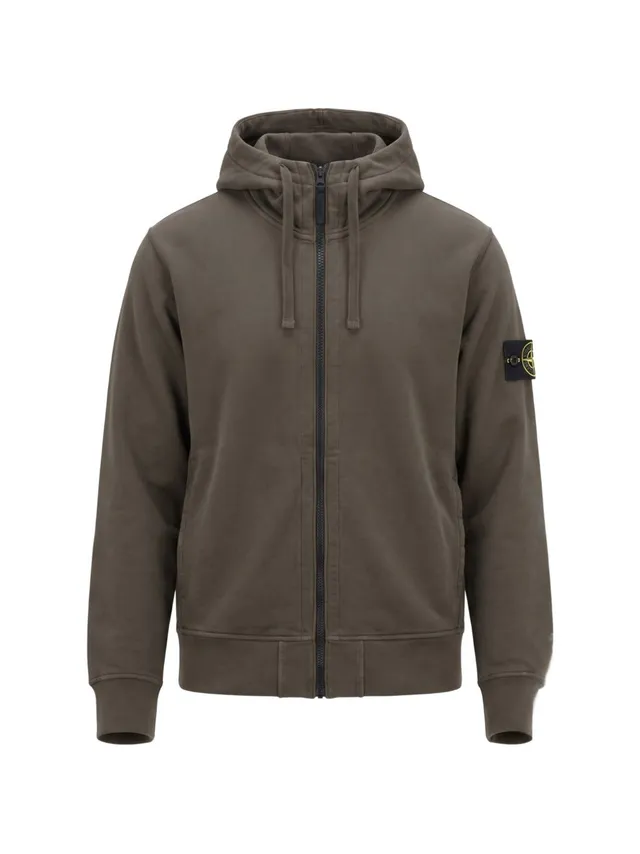 Stone Island L2S156100009 S0051V0078 felpa coal grey uomo
