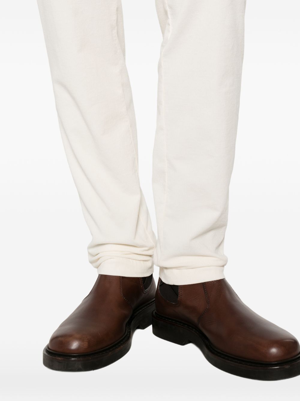 Berwich Morello ELAX pantalone bianco